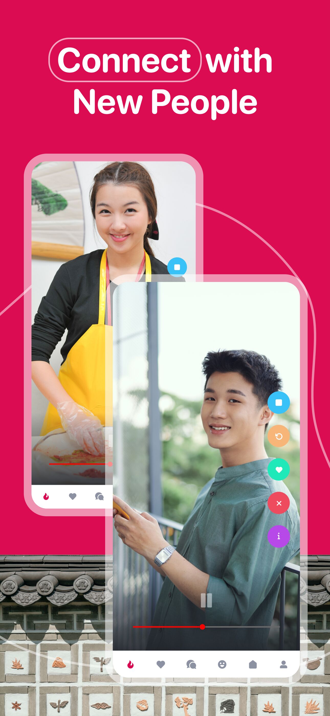 Global dating across borders