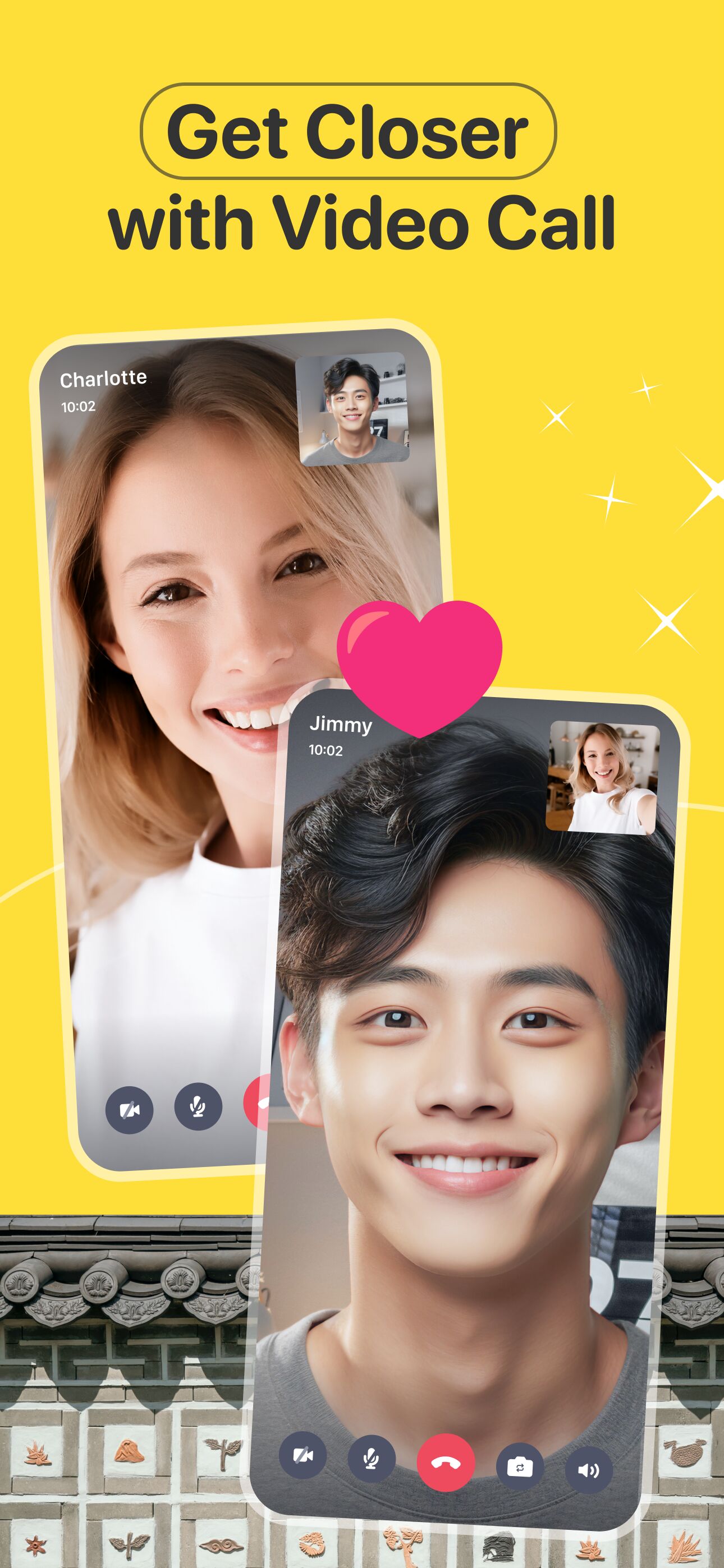 Getting closer through video calls